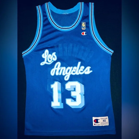 Blue la lakers jersey shop